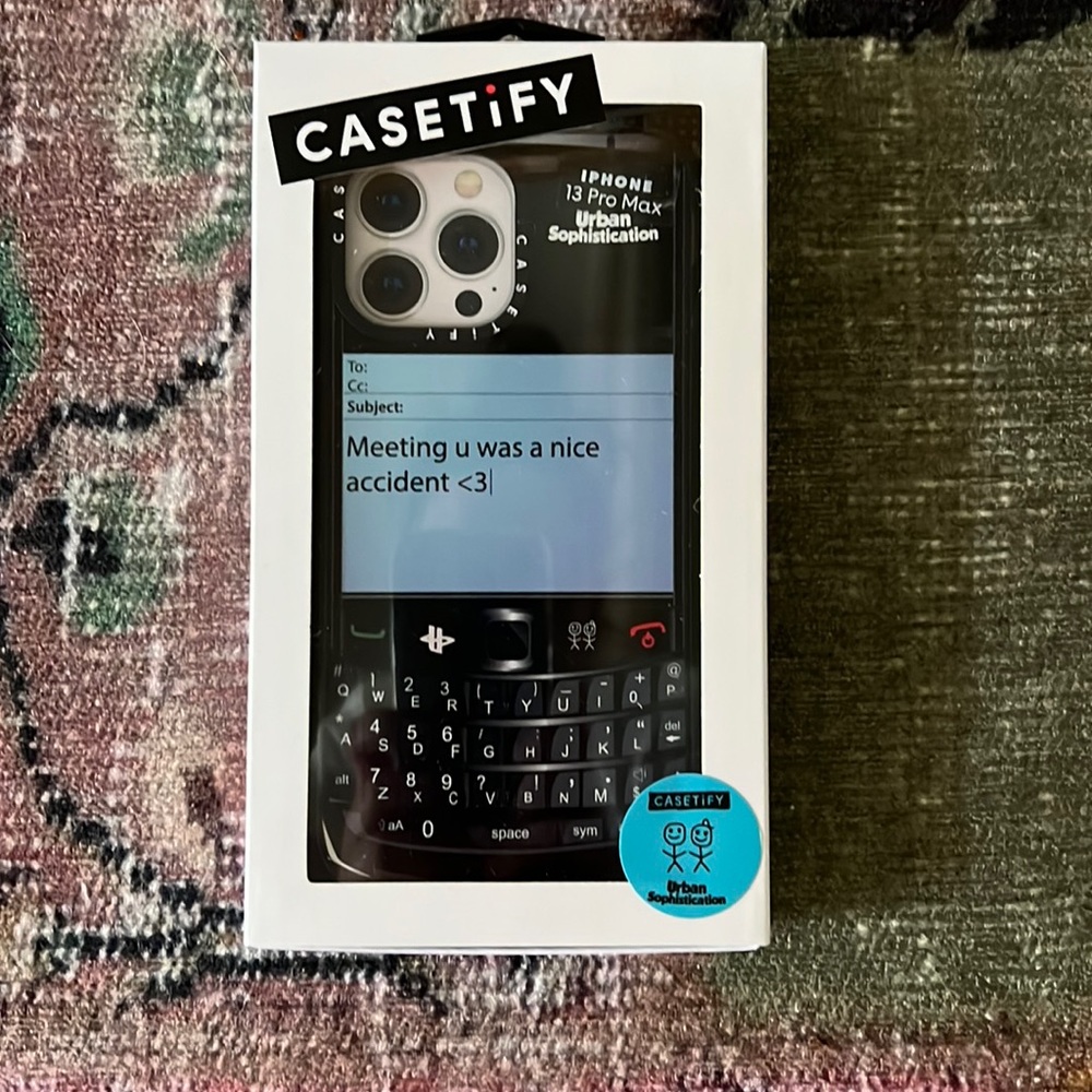 NIB Limited Edition Casetify Urban Sophistication iPhone 13 Pro Max Case